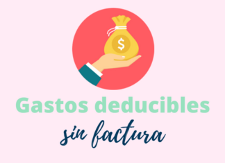 Renta 2017: Gastos deducibles sin factura para el autónomo (incluye infografía)