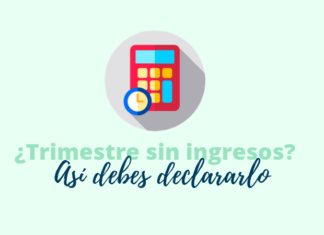 Cómo declarar el IRPF de un trimestre sin ingresos